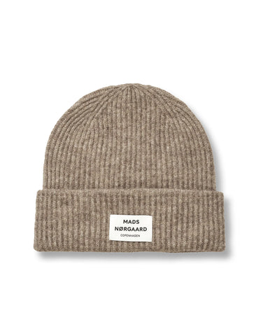 MADS NØRGAARD Tosca Anju Beanie Hat - Roasted Cashew