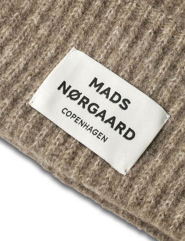 MADS NØRGAARD Tosca Anju Beanie Hat - Roasted Cashew