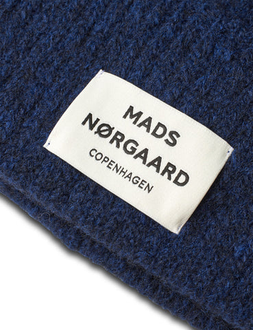 MADS NØRGAARD Tosca Anju Beanie Hat - Peacoat