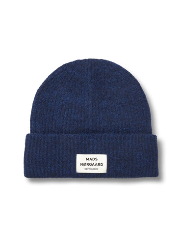 MADS NØRGAARD Tosca Anju Beanie Hat - Peacoat