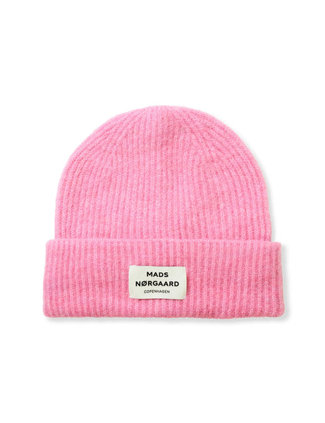 MADS NØRGAARD Tosca Anju Beanie Hat - Fuscia Pink