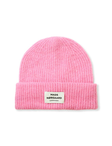 MADS NØRGAARD Tosca Anju Beanie Hat - Fuscia Pink
