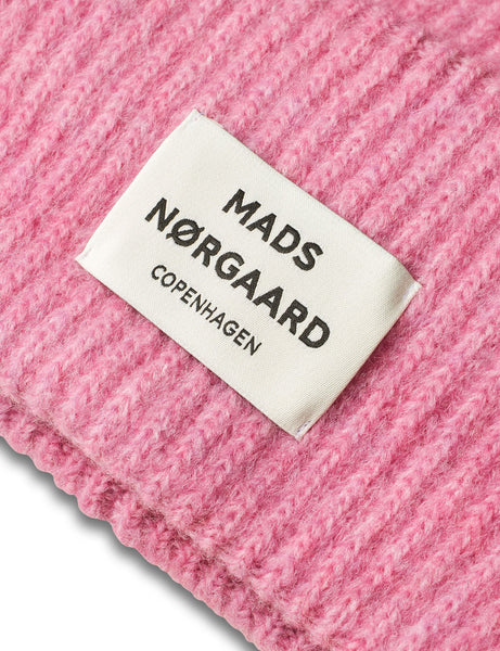 MADS NØRGAARD Tosca Anju Beanie Hat - Fuscia Pink