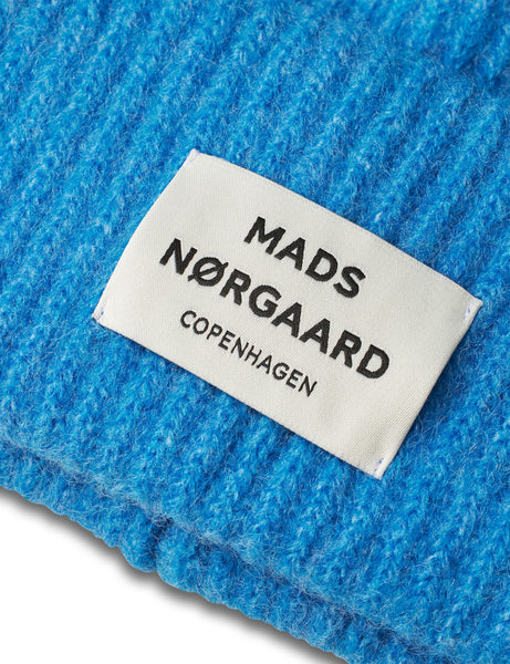 MADS NØRGAARD Tosca Anju Beanie Hat - Malibu Blue