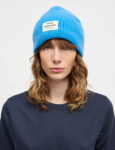 MADS NØRGAARD Tosca Anju Beanie Hat - Malibu Blue