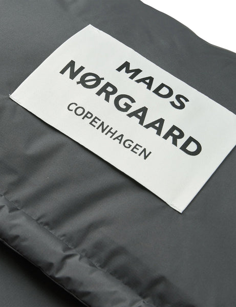MADS NØRGAARD Light Ripstop Pillow AOP Bomb Bag - Asphalt