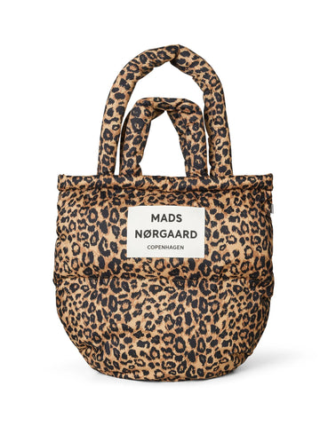 MADS NØRGAARD Light Ripstop AOP Pillow Bag - Leopard