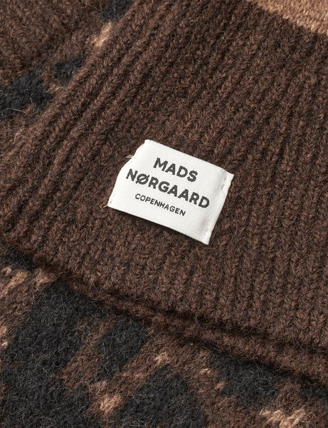 MADS NØRGAARD Tosca Bernadotte Balaclava - Leopard