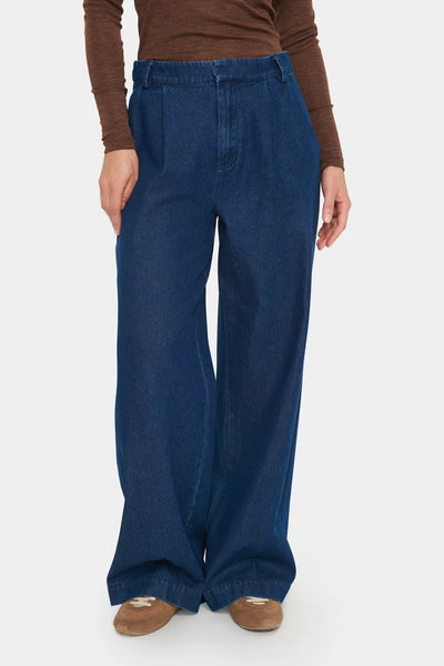 Saint Tropez JaclynSZ Pants - Dark Denim