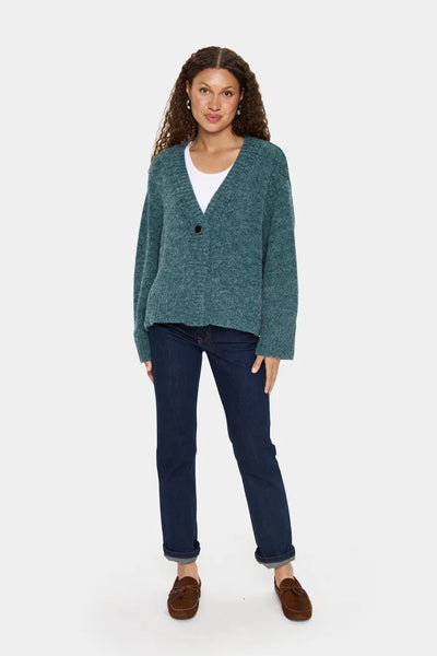 Saint Tropez Mallory SZ Cardigan - June Bug Melange