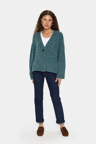 Saint Tropez Mallory SZ Cardigan - June Bug Melange