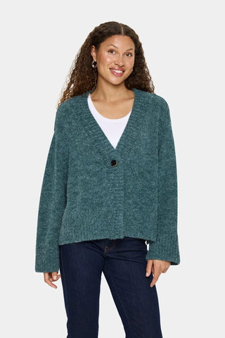 Saint Tropez Mallory SZ Cardigan - June Bug Melange