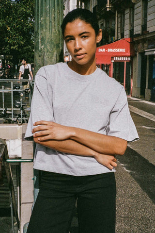 Baum Und Pferdgarten Jiana T-Shirt - Grey Melange