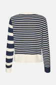 Baum Und Pferdgarten Stripe Sweater - Navy / Creme