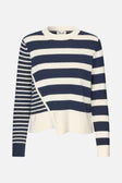 Baum Und Pferdgarten Stripe Sweater - Navy / Creme