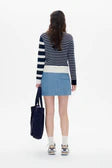 Baum Und Pferdgarten Stripe Sweater - Navy / Creme