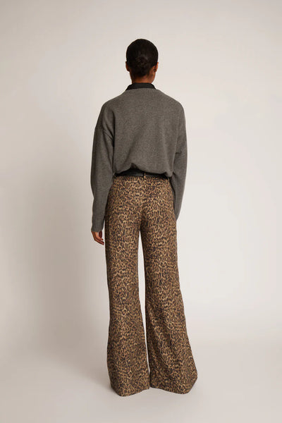 MUNTHE Eileen Trouser - Leopard Print