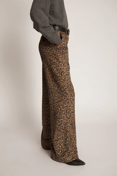 MUNTHE Eileen Trouser - Leopard Print