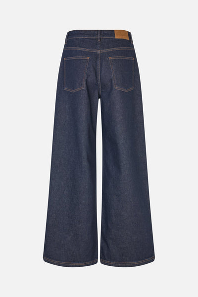 Baum Und Pferdgarten Nara Wide Leg Jean - Dark Denim