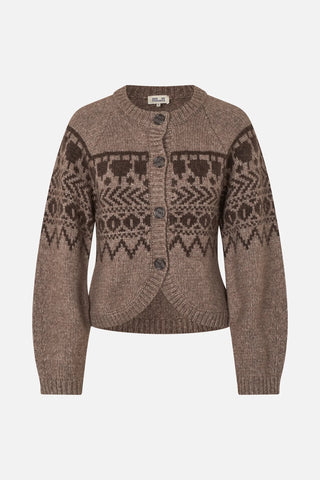 Baum Und Pferdgarten Colin Cardigan - Brown Fairisle