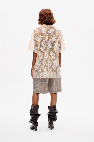 Baum Und Pferdgarten Mannica Lace Blouse - Frappe Beige