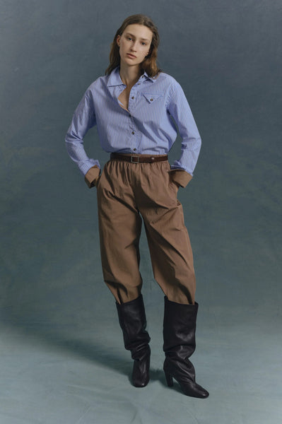 Baum Und Pferdgarten Melinda Stripe Shirt - Light Blue Stripe