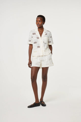 Fabienne Chapot Farida Lace Blouse - Cosy White