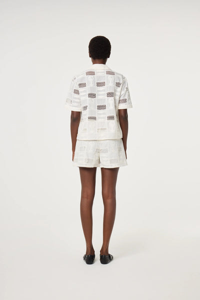 Fabienne Chapot Ben Lace Shorts - Cosy White