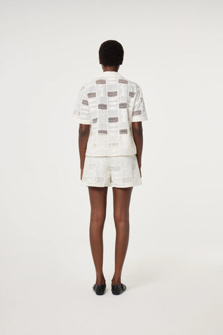 Fabienne Chapot Farida Lace Blouse - Cosy White