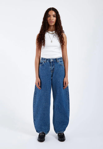 Dr Denim Nanci Jeans - Stream Mid Retro