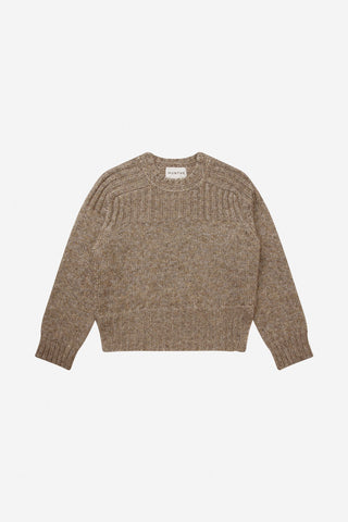 Munthe Johanna Metallic Knit - Charcoal