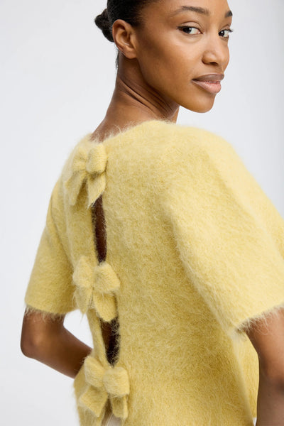 Munthe Rylaline Knit - Butter Yellow