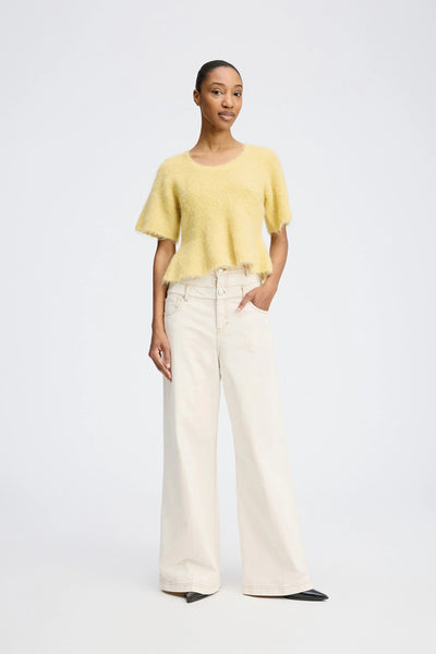 Munthe Rylaline Knit - Butter Yellow
