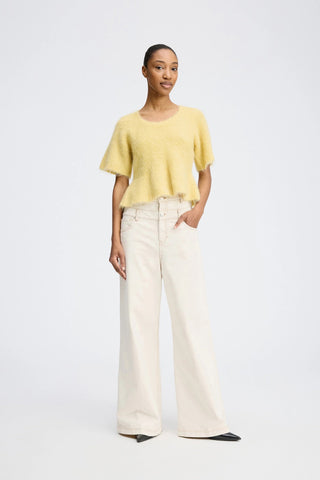Munthe Rylaline Knit - Butter Yellow