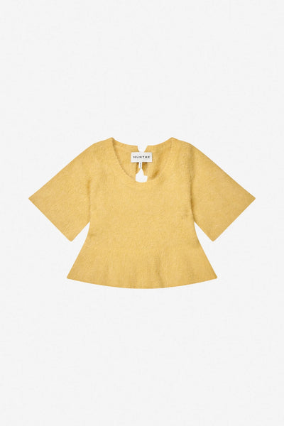 Munthe Rylaline Knit - Butter Yellow