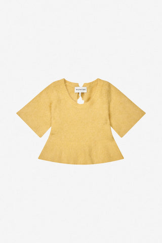 Munthe Rylaline Knit - Butter Yellow