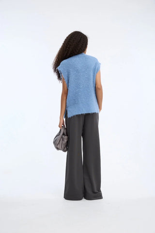 Munthe Vurulia Sleeveless Knit - Blue