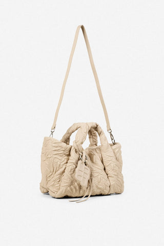 Munthe Lix Quilt Bag - Beige Lambs Leather