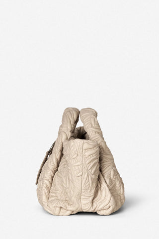 Munthe Lix Quilt Bag - Beige Lambs Leather