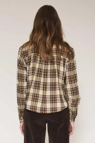 MKT Studio Cristie Checked Blouse - Check