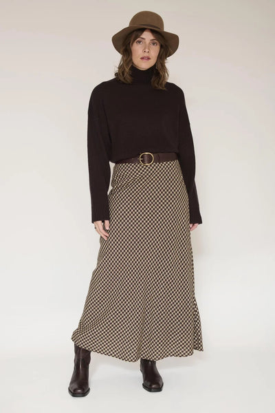 MKT Studio Jolio Checked Skirt - Check