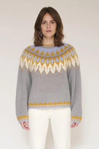 MKT Studio Klelia Knitted Sweater - Grey
