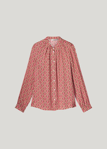 Summum Blouse All-Over Print - Red