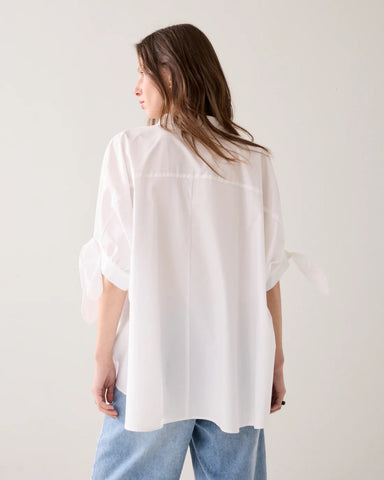 Summum Woman Super-wide Shirt - White