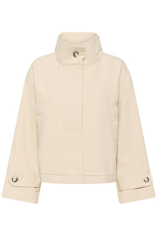 Soaked In Luxury SLJannine Cade Jacket - Parchment Melange