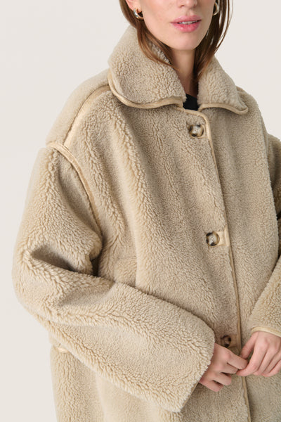 Soaked In Luxury Evannah Coat - Ancient Scroll