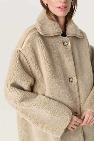 Soaked In Luxury Evannah Coat - Ancient Scroll