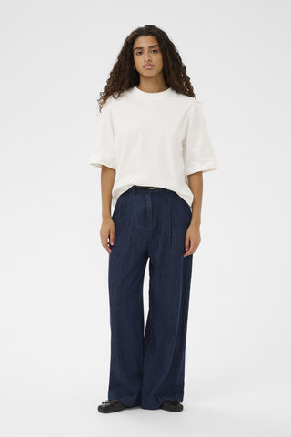 Soaked In Luxury SLChaman Malo Trousers - Dark Blue Denim