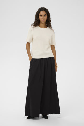 Soaked In Luxury SLNoelle Wide Leg Trousers - Black