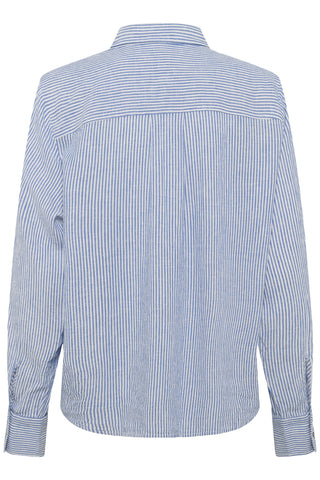 Soaked In Luxury SLAria Long Sleeve Stripe Shirt